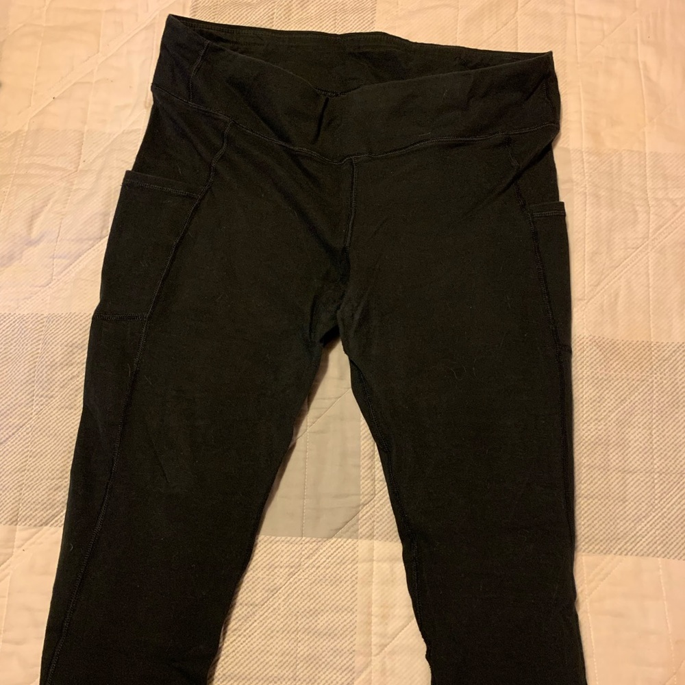 Pact Organic Cotton Women’s Pocket Leggings XL Black